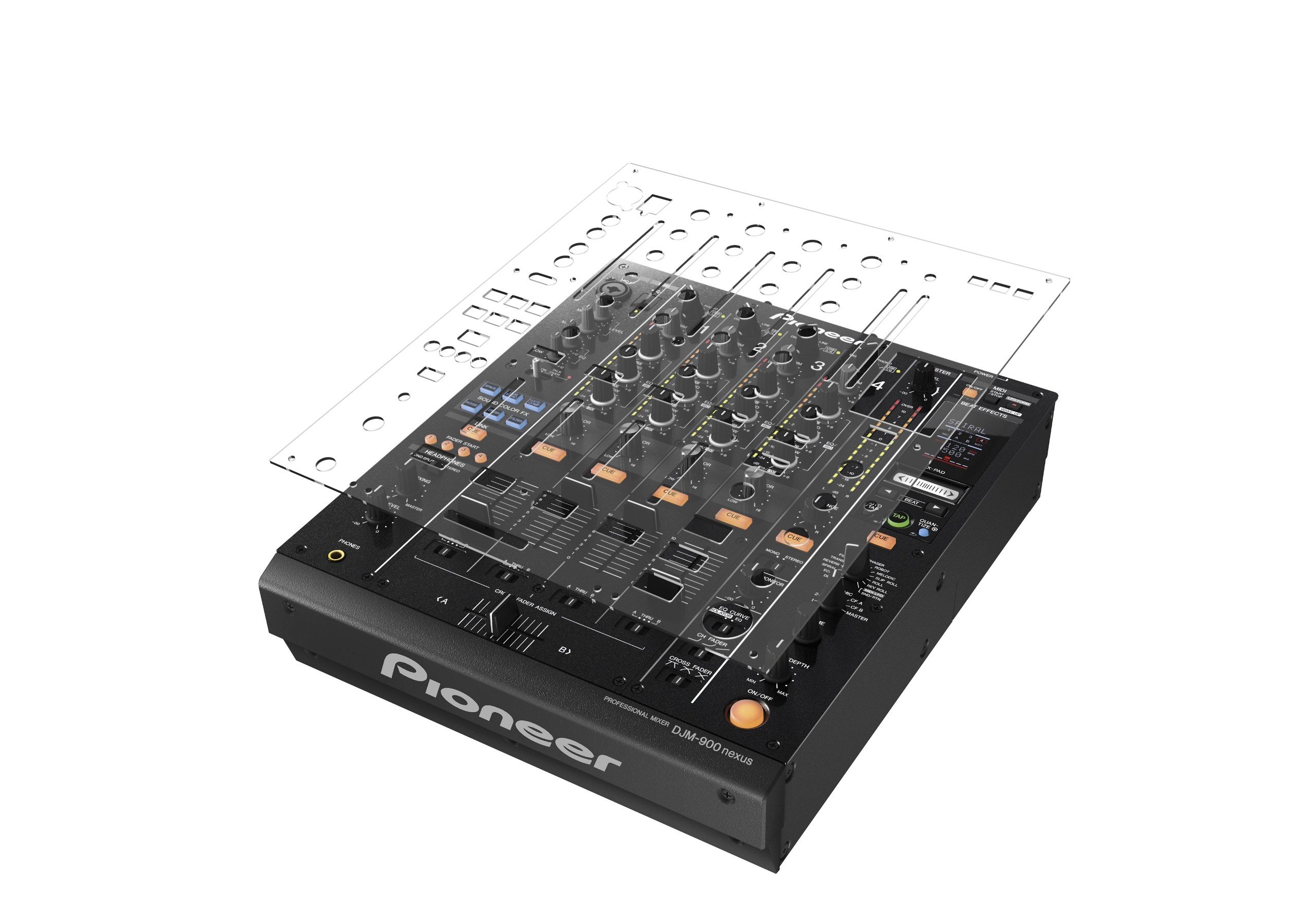 Decksaver Pioneer DJM-900NXS2 Mixer Cover - Polycarbonate