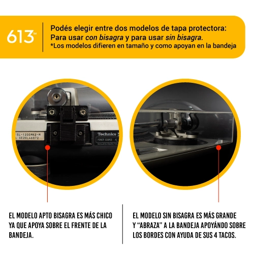 Infografia Tapas Technics 1200