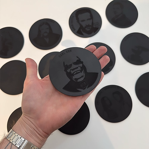 Coaster Posavasos Carl Cox 613 Coaster Posavasos Carl Cox 613