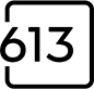 Logo 613 blanco fondo blanco web baja