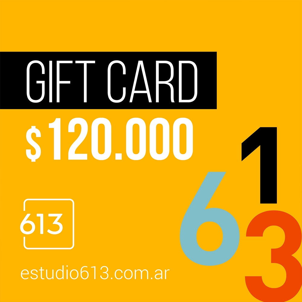 Diseño Gift Card 120mil 613 Diseño Gift Card 120mil 613