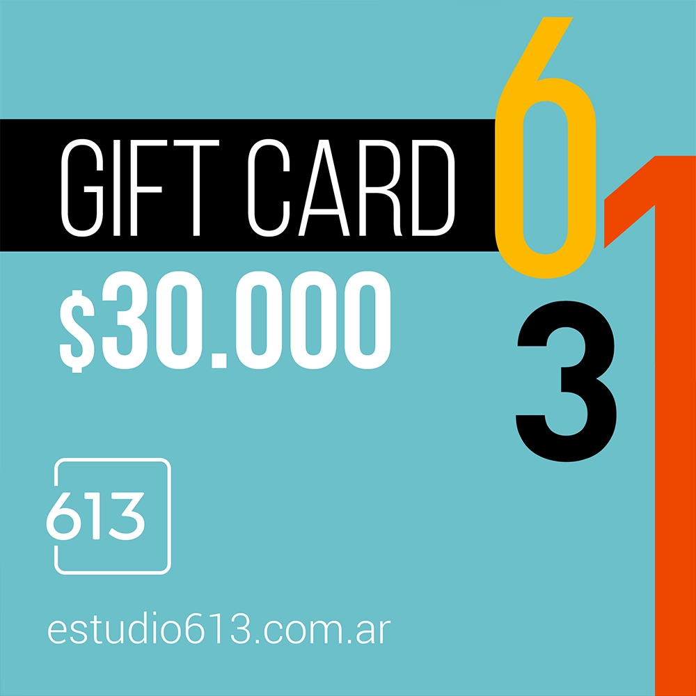 Diseño Gift Card 30mil 613 Diseño Gift Card 30mil 613