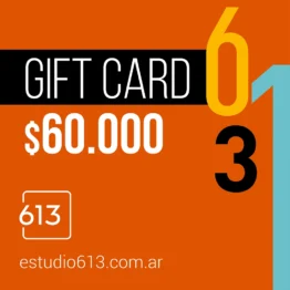 Diseño Gift Card 60mil 613