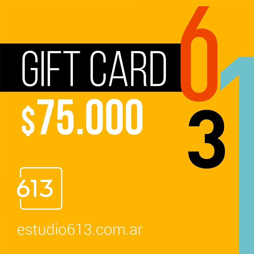 Diseño Gift Card 75mil 613 Diseño Gift Card 75mil 613