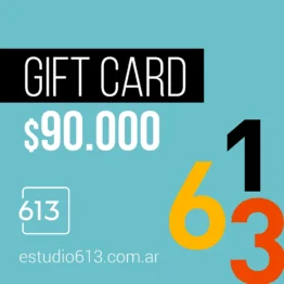 Diseño Gift Card 90mil 613