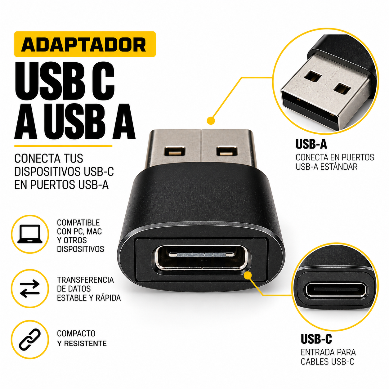 Adaptador-USB-C-a-USB-A Adaptador-USB-C-a-USB-A